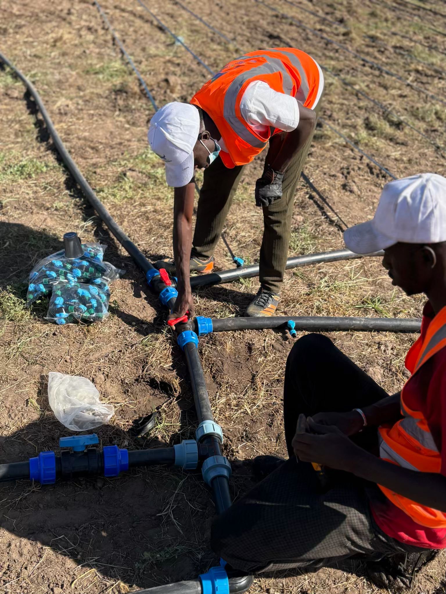 Agriculture - Bassin en géomembrane